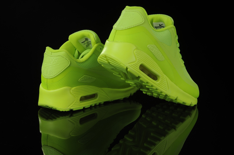 Nike Air Max Shoes Womens Fluorescent Green Online
